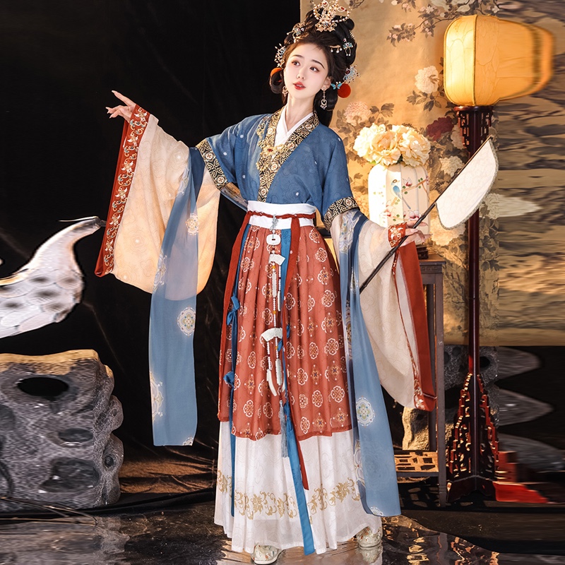 洛神神仙图复原大码汉服女胖mm