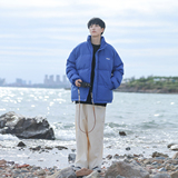 1009-AZ03-P100-限价138*立领棉服男生冬季加厚棉袄宽松棉衣外套，男装棉衣，四季星座1009