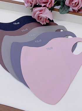 TOJO夏季冰感防晒口罩女高颜值胶原蛋白2025新款3D显脸小无痕面罩