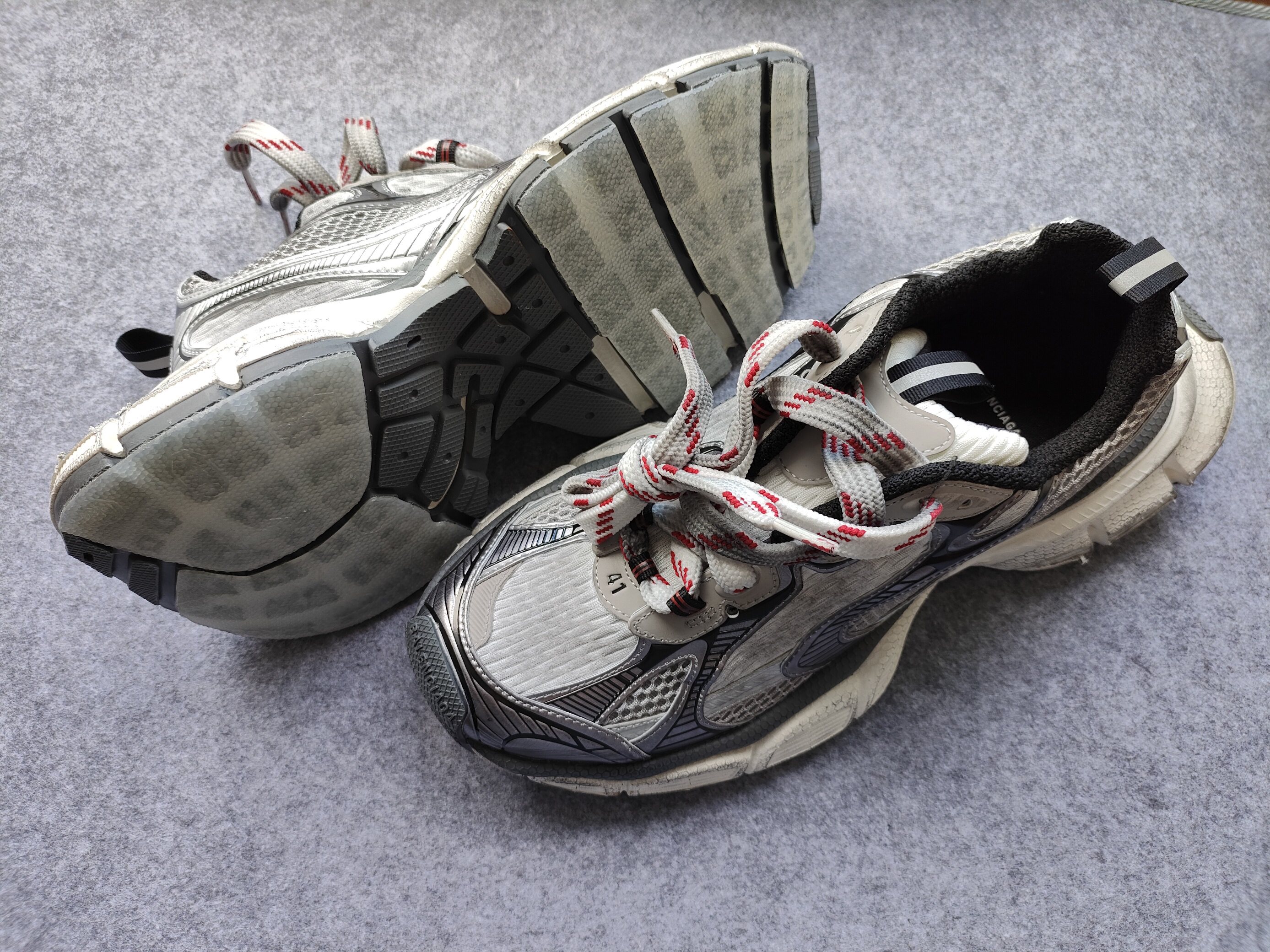 3XL鞋子寄来代贴,贴前掌+后跟包普快寄回,耐磨防滑鞋带可移动
