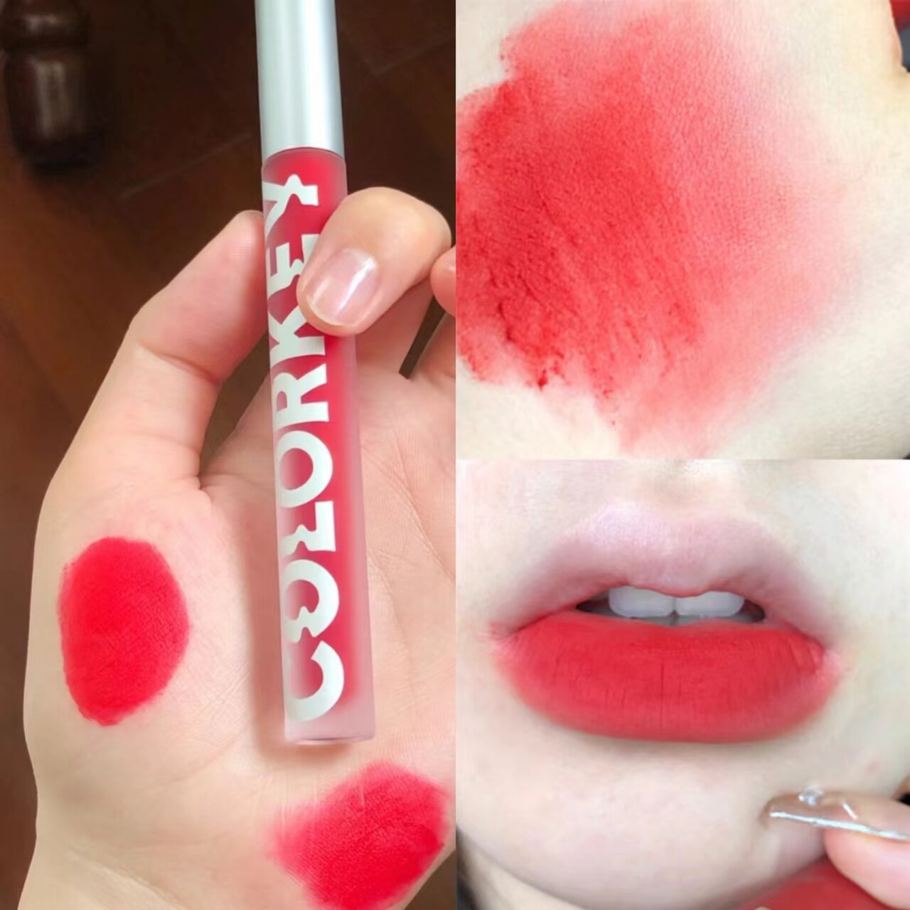 colorkey珂拉琪正品特卖店珂柯坷拉琪唇釉colorkey603 r603 603