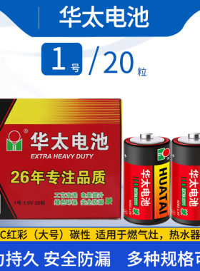 1号/大号热水器燃气灶电池