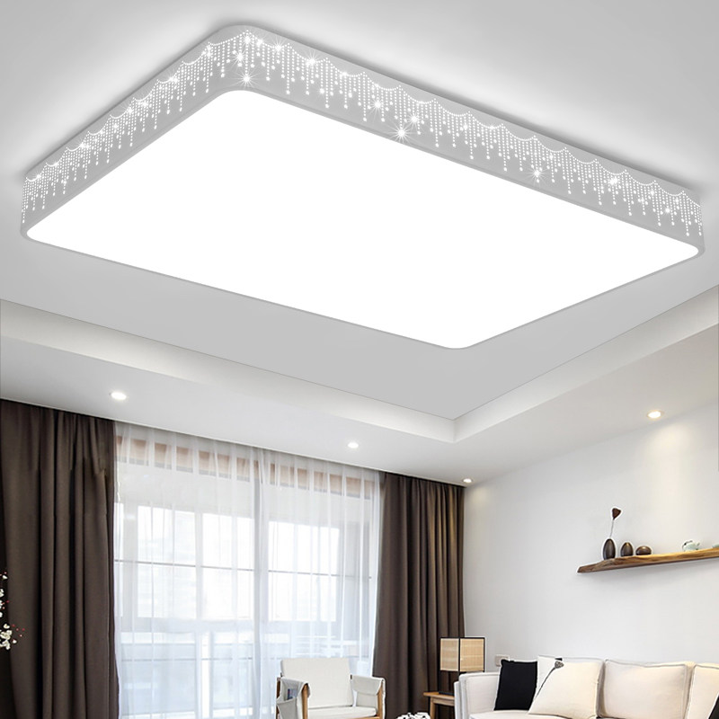 灯具客厅现代简约2022新款长方形led吸顶灯套餐大灯家用客厅灯