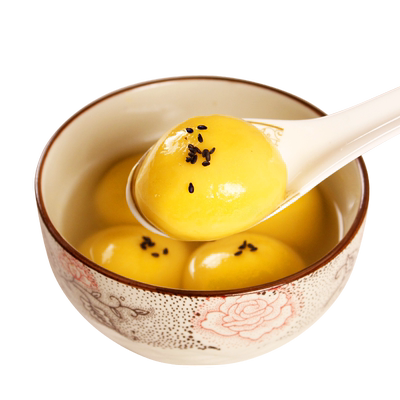大黄米汤圆黑芝麻馅花生馅