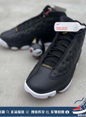 微风 Air Jordan 13 AJ13季后赛 黑红 2023高帮篮球鞋 414571-062