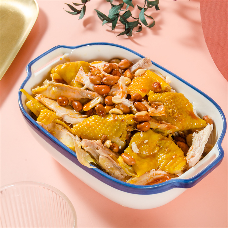 客迁食品手撕盐焗鸡味香肉嫩