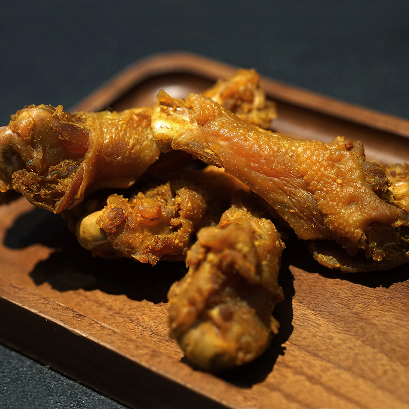 客迁香辣鸡翅根风干盐焗即食零食
