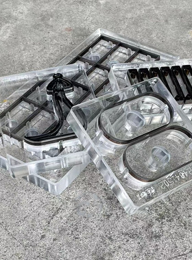 亚克力透明刀模定制任意形状手工皮具皮革DIY裁切可视方便对位OK