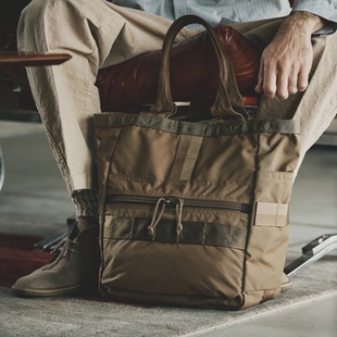 日本 BRIEFING - FREIGHTER BUCKET SQD 美国制造通勤单肩手提包