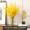 Small flower arrangement lanterns and vases+12 golden butterfly orchids+small wind and water rise