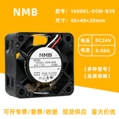NMB 24V 1608KL 原装 05W B39 0.08A 4020发那科系统驱动器风扇4CM