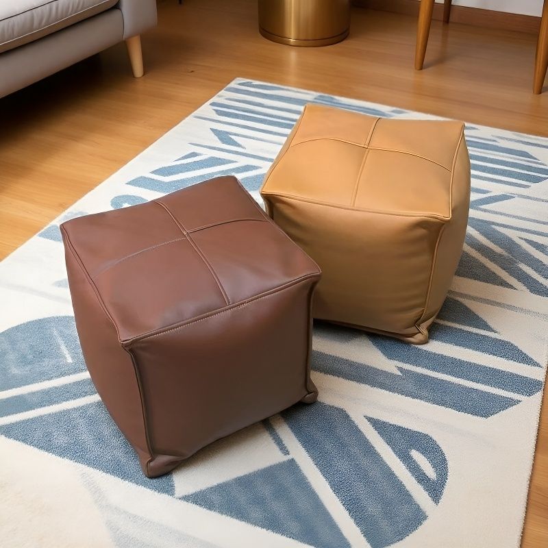 换季衣物收纳袋可坐皮凳整理搁脚