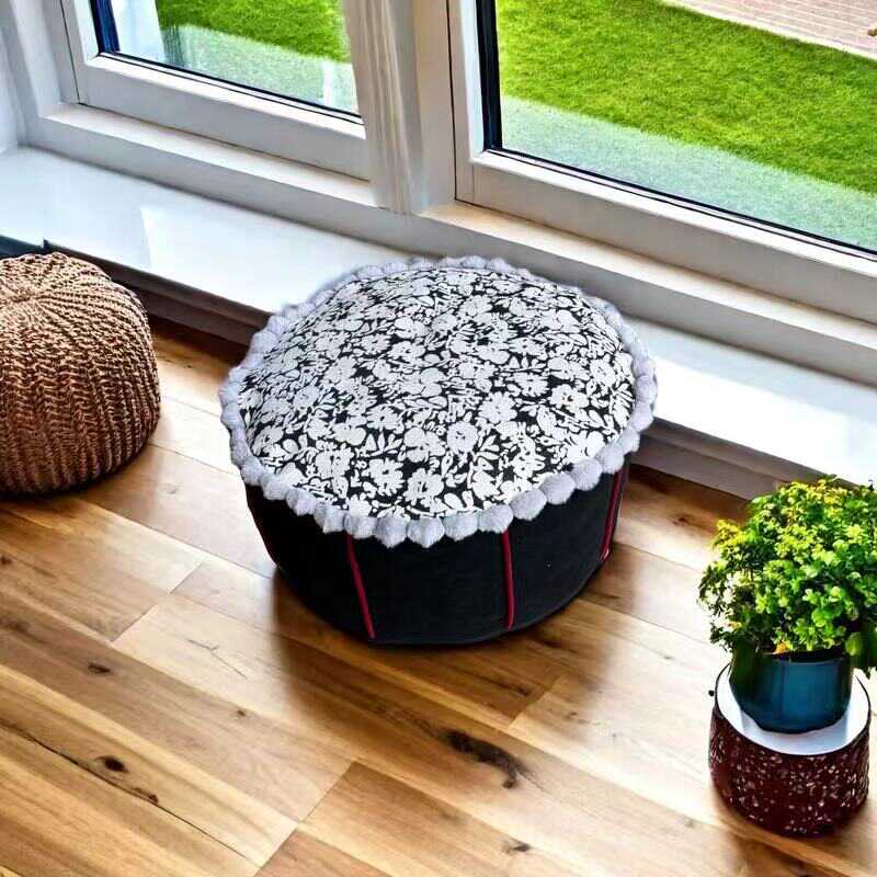 客厅沙发地墩坐墩飘窗懒人地上榻榻米脚墩可拆洗创意坐垫家用蒲团