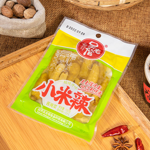 吴老倌泡椒小米辣家用小袋母水泡菜辣椒野山椒凤爪鸡脚泡猪皮配料