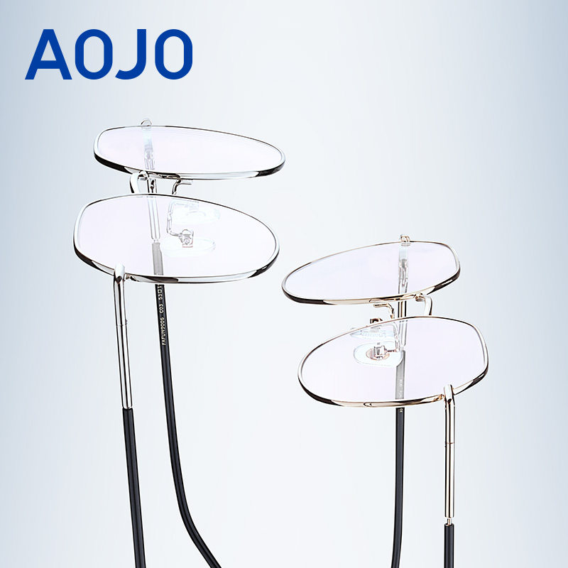 AOJO澳镜时尚眼镜架平镜女款无度数时尚舒适轻盈眼镜框FAFUN9006