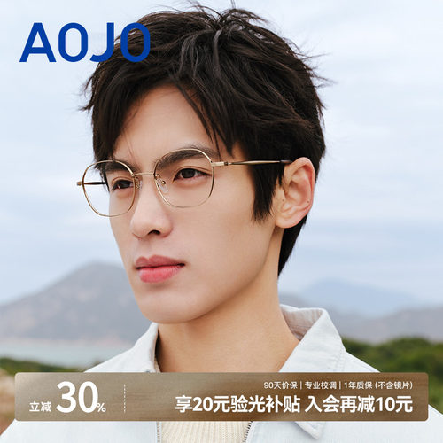 AOJO钛合金镜腿眼镜架