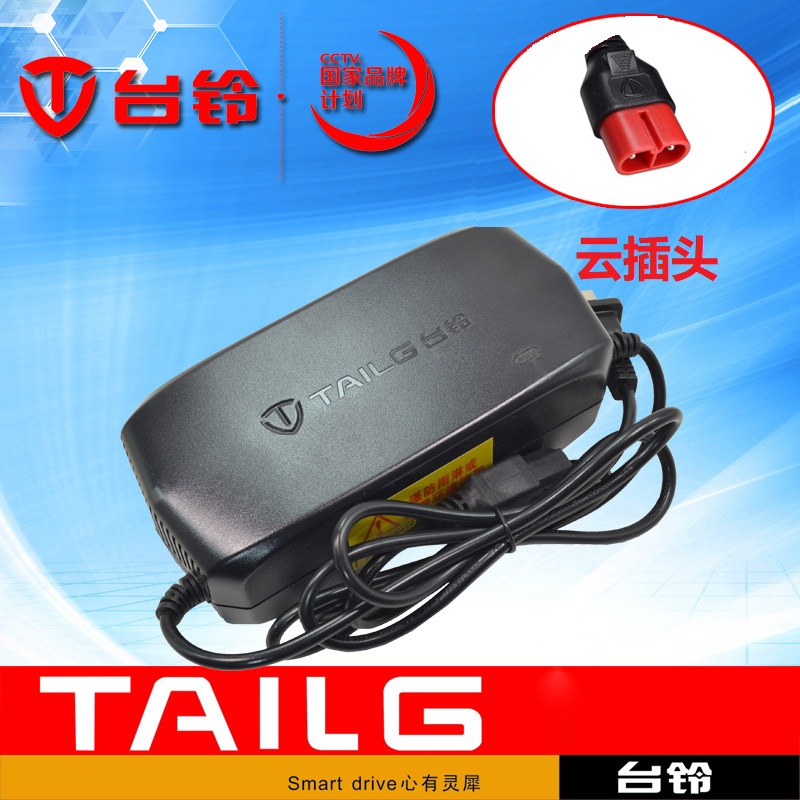 原装正品台铃电动车充电器48V12Ah2A60V4A72V3A20AH云头铅酸两芯 电动车/配件/交通工具 电动车充电器 原图主图