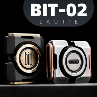 edc玩具lautie 二叶静音手指解压成人 傲娇 老铁匠BIT02指尖陀螺