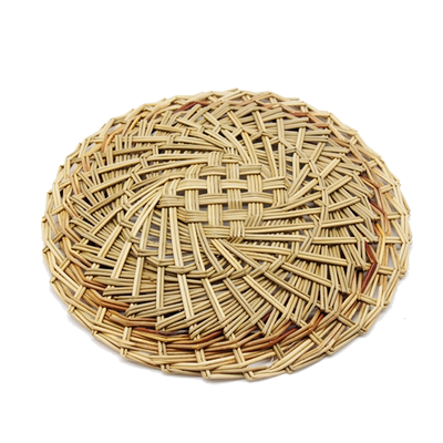 卓太太草垫蒸笼手工圆形加密垫子