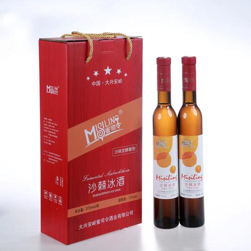 蜜司令沙棘冰酒11度375ml