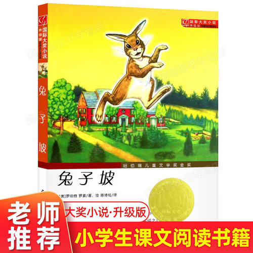 兔子坡非注音版国际大奖小说纽伯瑞儿童文学奖 苹果树上的外婆云朵工厂波普先生的企鹅村梦银行 一百条裙子一年级二年级三年级