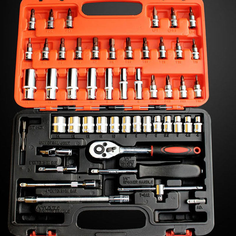 1|2 DAFEI 소켓 래칫 조합 32피스 세트 다기능 자동차 타이어 제거 렌치 드라이버 비트