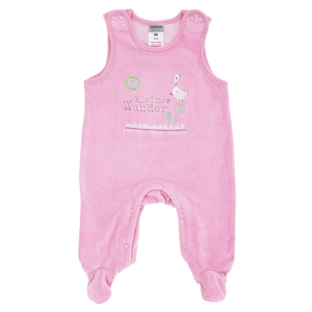 Nicki-Strampler Slogan Kleines Wunder - Pink - Gr. 50
