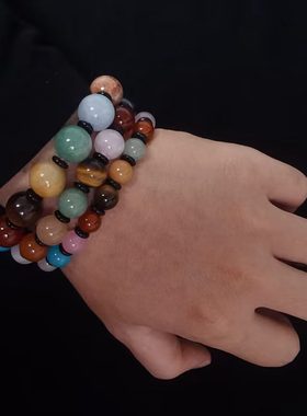 小众水晶手链女款手串珠子手饰品