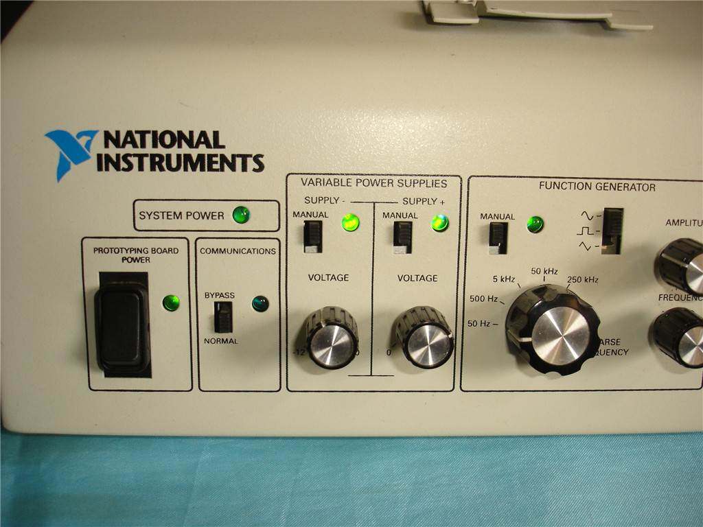 美国ni公司 用于模拟,数字和电源电路教学的ni elvis询价