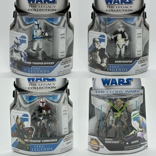 星球大战3.75寸孩之宝现货ARC格里弗斯克隆指挥官沙地兵可动人偶