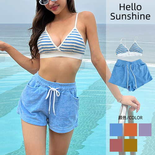 分体泳衣沙滩度假保守比基尼性感