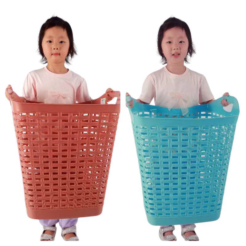 脏衣篮塑料脏衣篓收纳篮家用洗衣篮卫生间宿舍大号衣服杂物收纳筐