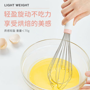 展艺304不锈钢手动打蛋器奶油鸡蛋面糊搅拌器厨房烘焙家用工具
