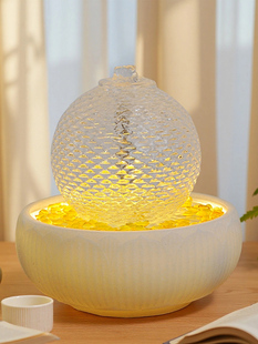 采购产品创意家居用品，无障碍豪华循环水喷泉，桌面装饰品，客厅