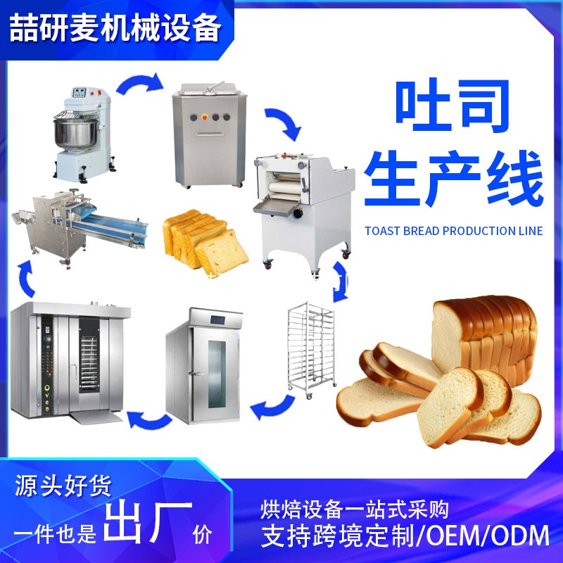喆研麦吐司生产线全套设备可定制