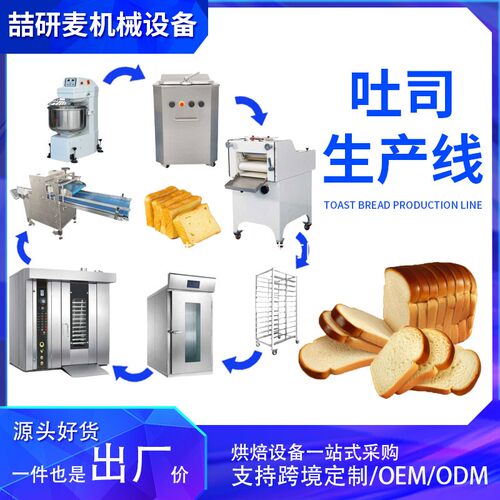 喆研麦吐司生产线全套设备可定制