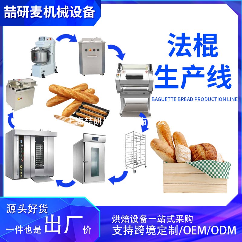 喆研麦法棒生产线全套设备可定制