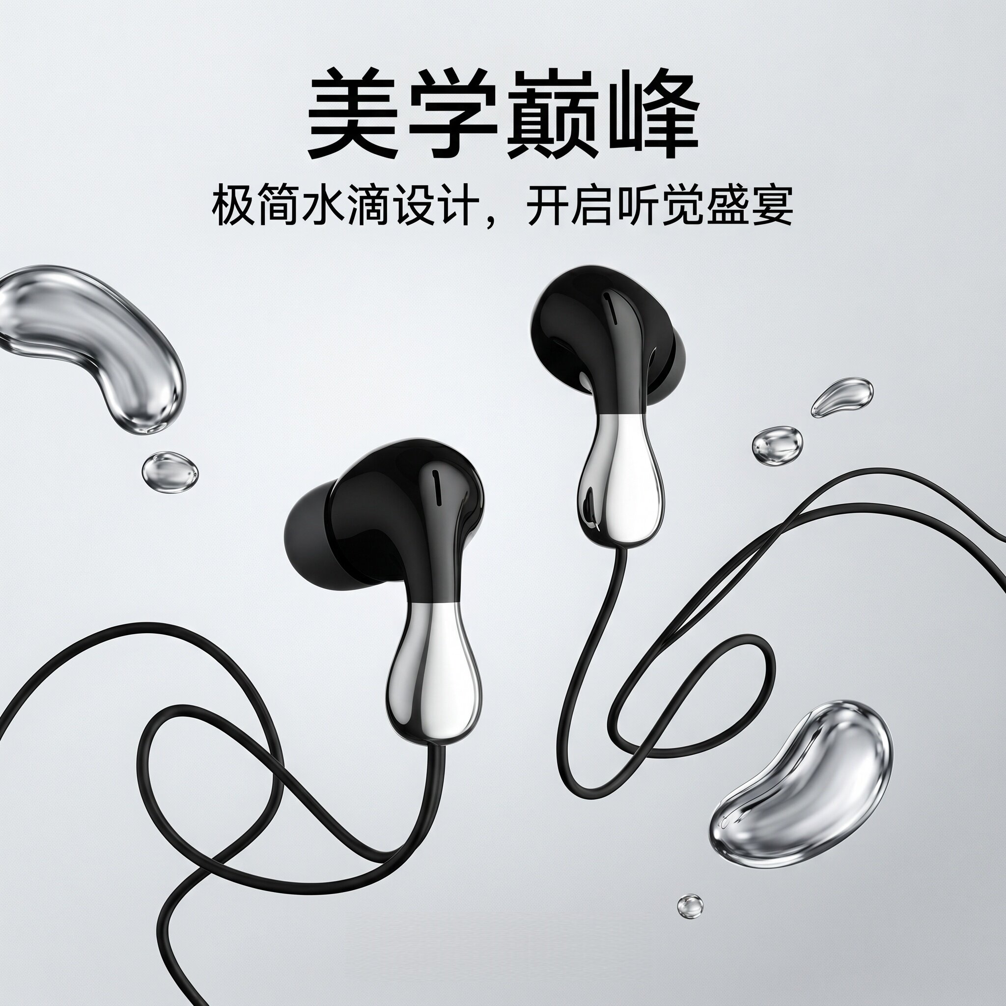 通用耳机适用于华为vivo小米高音质入耳式可爱吃鸡游戏耳塞耳麦