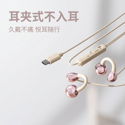 耳机有线高音质适用于小米平板Typec接口平板圆孔扁孔大音量通用