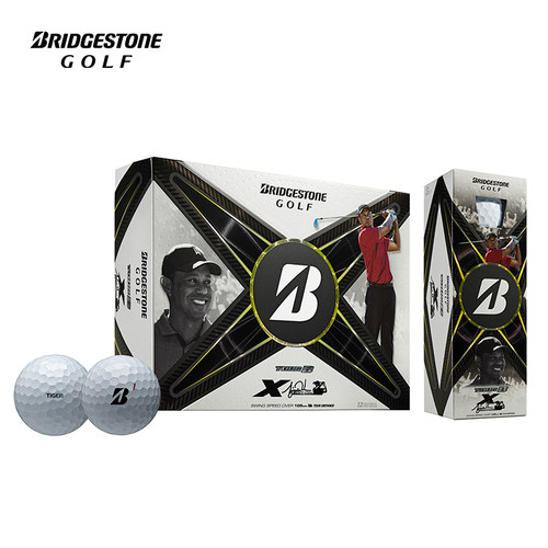 老虎同款高尔夫球三层球普利司通