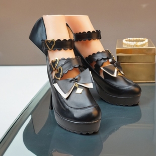 Maria Marionette cos鞋彩虹社6期 EN 虚拟Vtuber cosplay靴子动