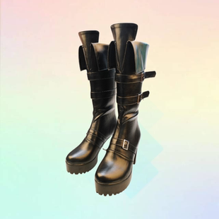 虔诚之花的晚钟 奥罗克 cos鞋cosplay靴子女动漫游戏道具鞋定制