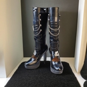 明日方舟cos三周年归溟幽灵鲨艾丽妮流明掠风cosplay鞋 女定制