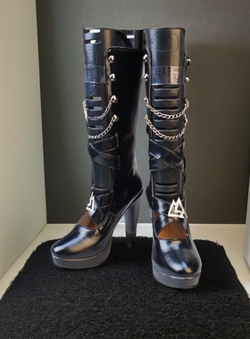 明日方舟cos三周年归溟幽灵鲨艾丽妮流明掠风cosplay鞋女定制