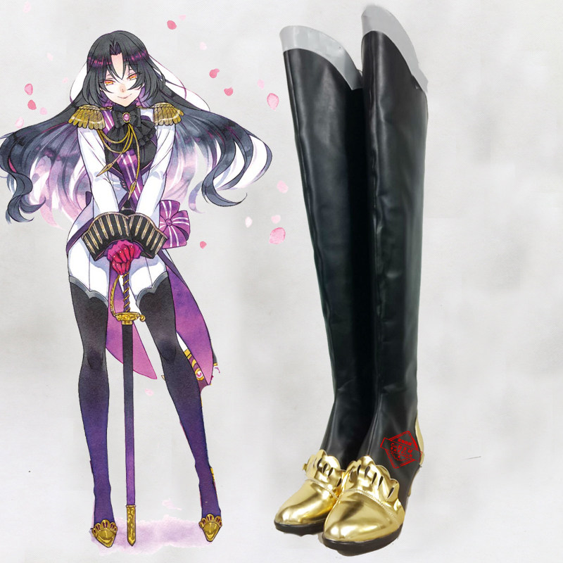 W17 瓦尼塔斯的手记 多米妮克 cos鞋 cosplay鞋定做