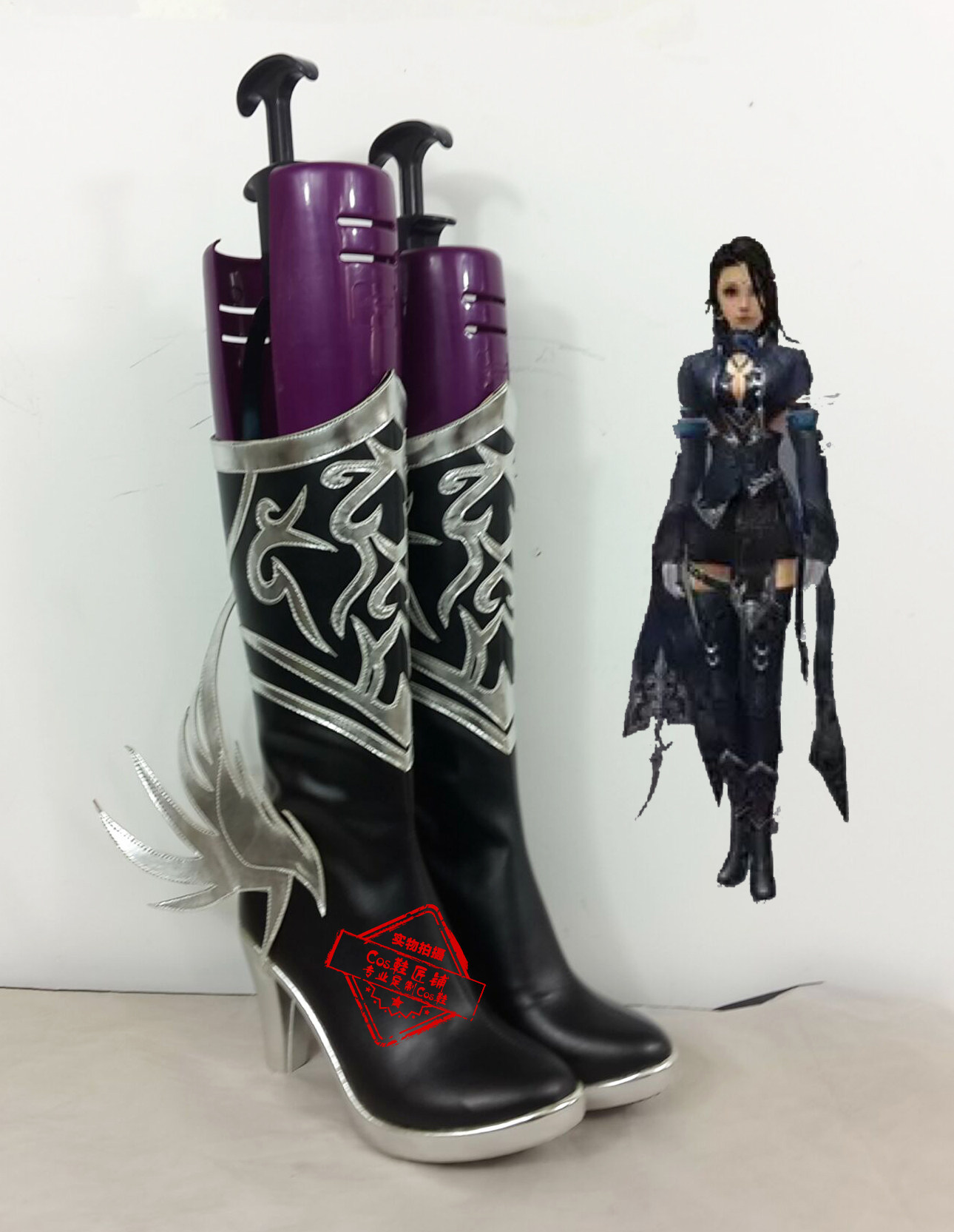 J28 剑W3 定国炮姐 cos鞋 cosplay鞋定做