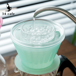 冠军手冲花洒melodrip辅助冲煮滴滤器支架v60滤杯lili V3V4 OREA