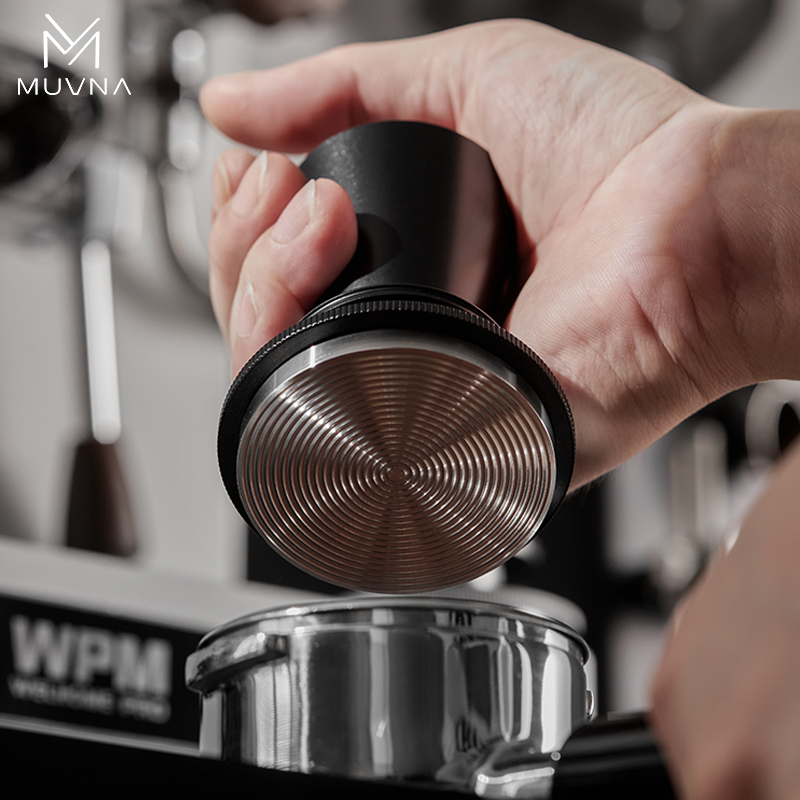 MUVNA咖啡压粉器304不锈钢可调节