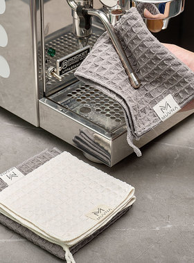 MUVNA-COFFEE咖啡店吧台清洁布 咖啡机奶泡器清洗布 奶茶店小毛巾