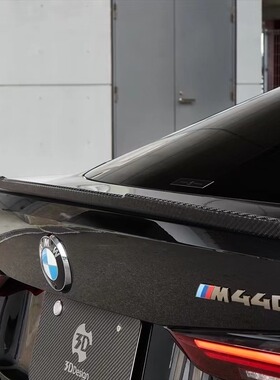 现货日本正品3DDesign 适用于4系G26四门掀背干碳纤维压尾翼